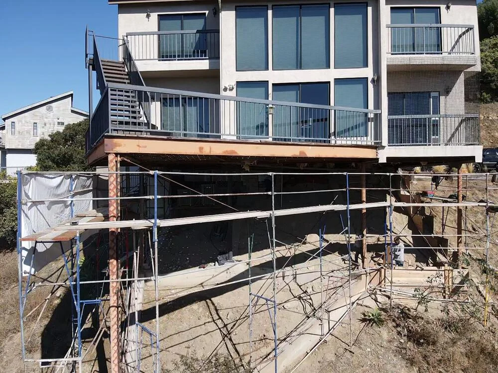 Elevated Pilings or Stilts Foundation Repair in Evansville, IN