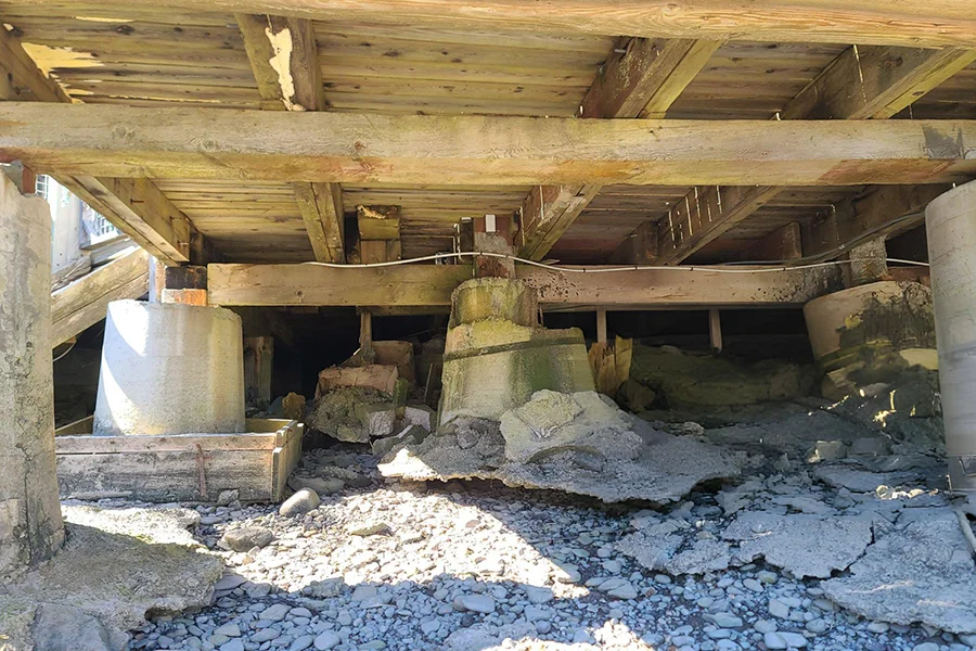 Pier and Beam or Block and Base Foundation Repair in Evansville, IN