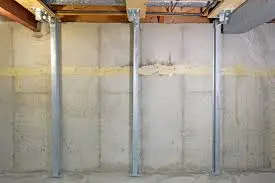 Power Brace Foundation Wall Support in Evansville, IN