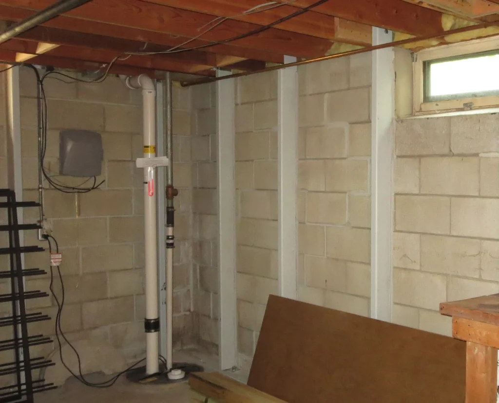 Power Brace Foundation Wall Support in Evansville, IN