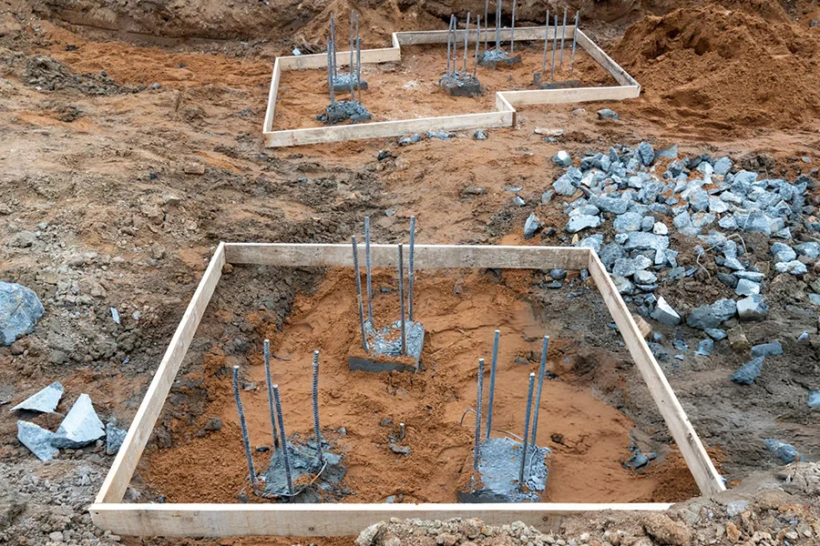 Pre-Construction Pier Installation in Evansville, IN