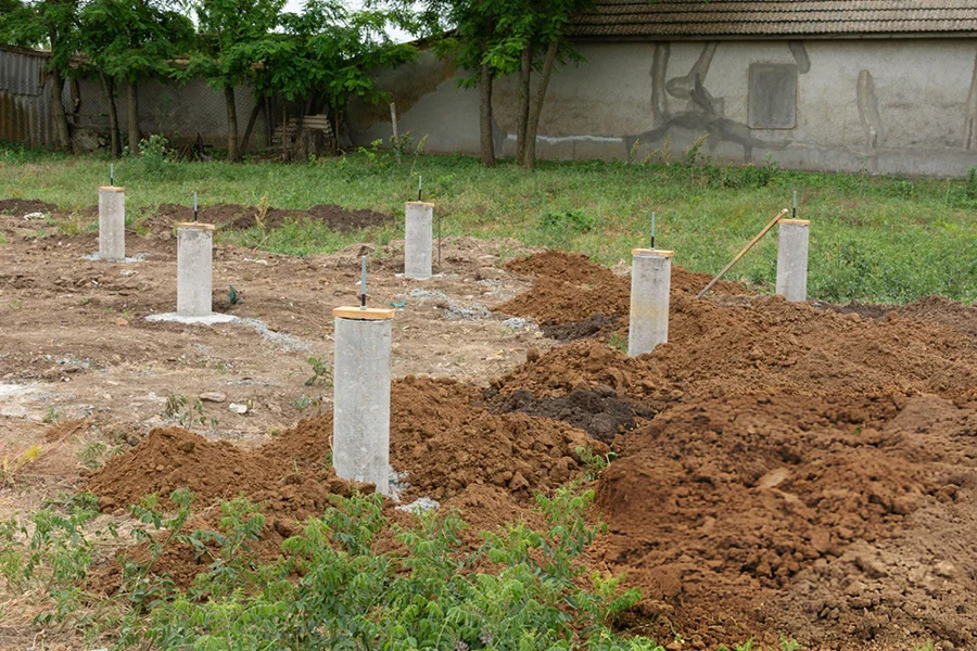 Slab Pier Installation in Evansville, IN